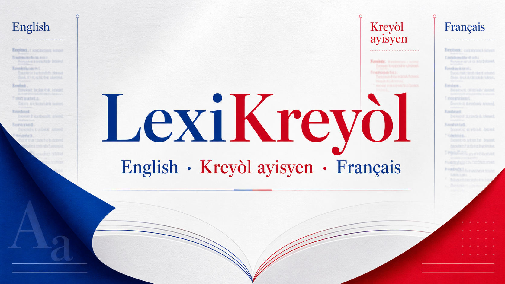 LexiKreyòl — English, Kreyòl ayisyen and Français